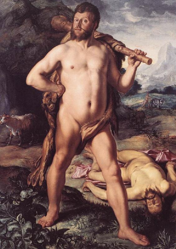GOLTZIUS, Hendrick Hercules and Cacus dg oil painting picture